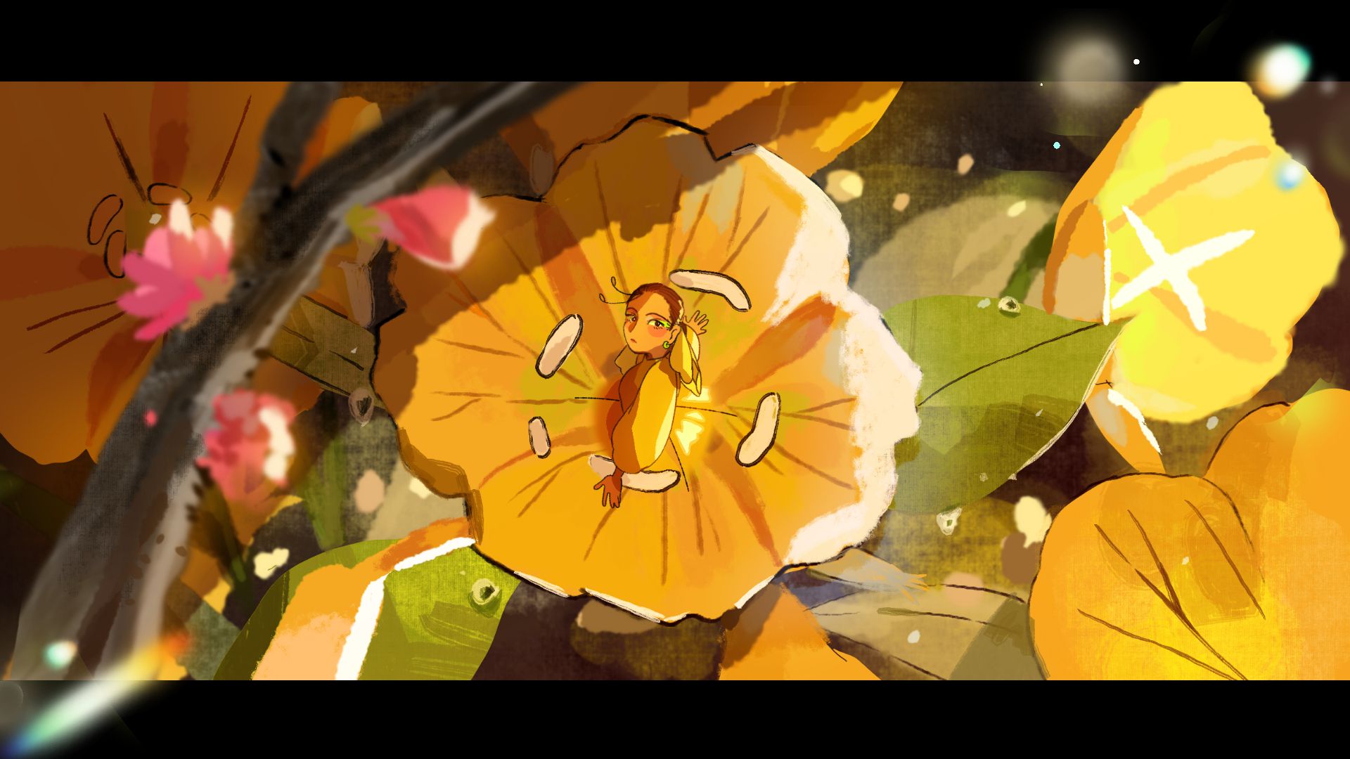 晚婲春/Ephemeral Bloom